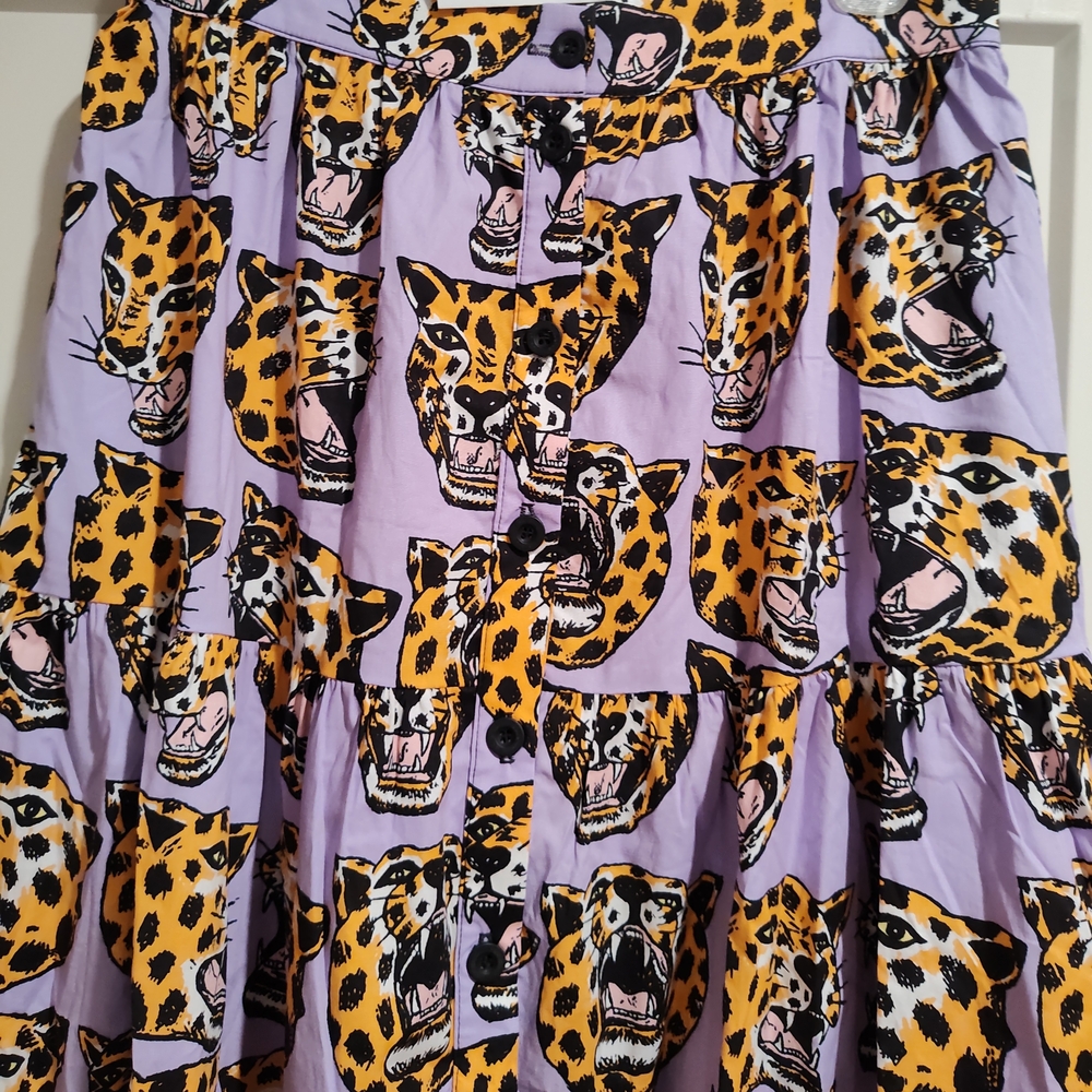 Nooworks Cheetah Head Prairie Skirt - Picture 2 of 4